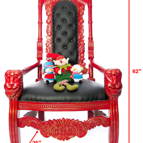 Trône du Père Noël